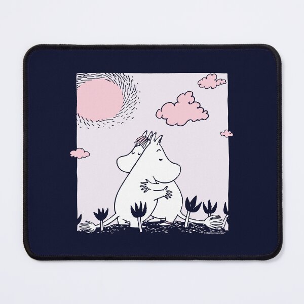 Item preview, Moomintroll & Snorkmaiden Love Hugs designed and sold by MoominStore.