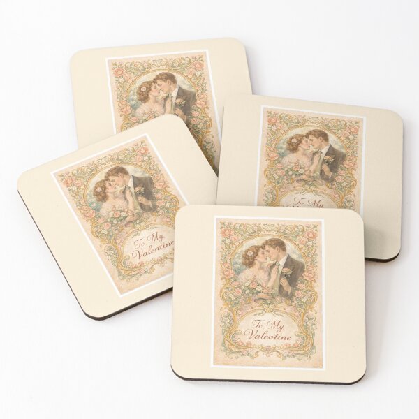 Item preview, 1925 Art Nouveau Valentine Postcard – To My Valentine designed and sold by Novel Works Studio.