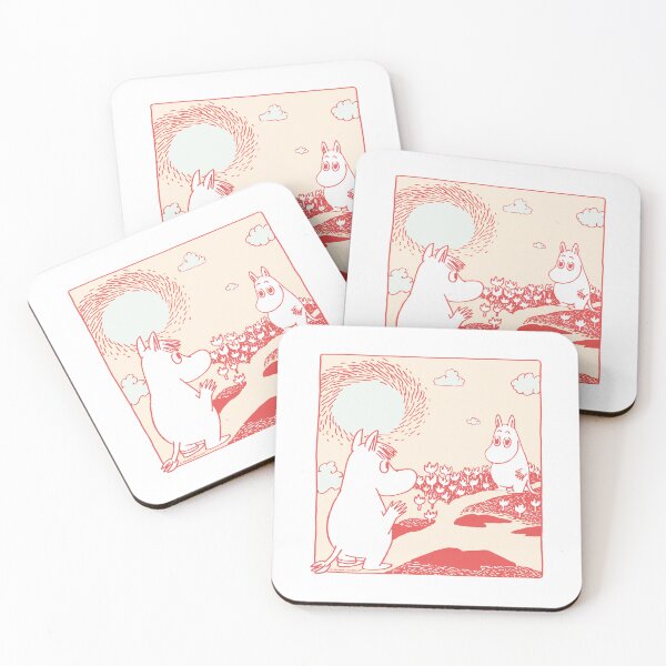 Item preview, Snorkmaiden Waving To Moomintroll Love designed and sold by MoominStore.