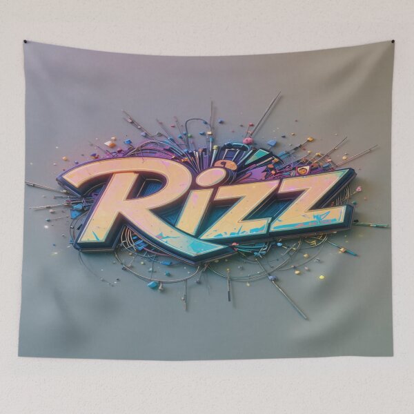 Item preview, "Rizz" Street Art Graffiti Style designed and sold by Hot4Shirt.