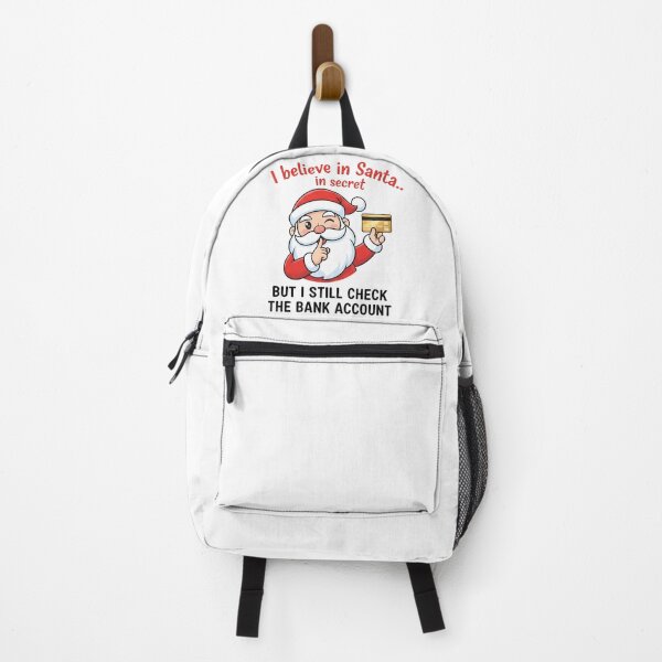 Item preview, Believing in Santa Check Bank Account - Funny Holiday Budget Design designed and sold by Axivra.