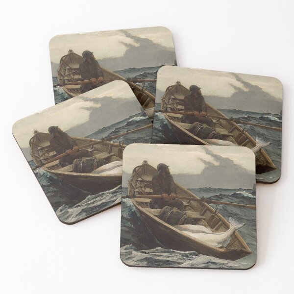 Item preview, The Fog Warning and the Fisherman designed and sold by tomorrowsart.