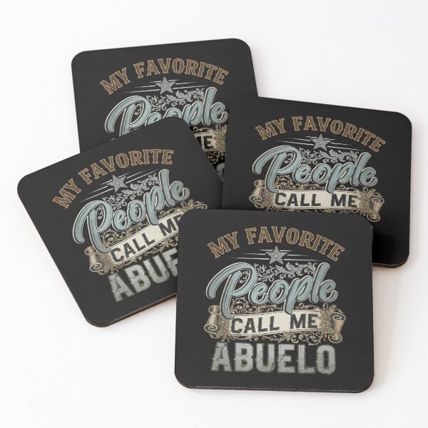 Item preview, Tee My Favorite People Call Me Abuelo T-Shirt designed and sold by Evaevonechi.
