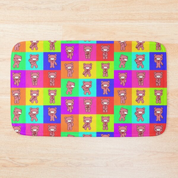Item preview, Gloomy Bear Dance Seamless Pattern! Rainbow Block designed and sold by Playful Patternz.