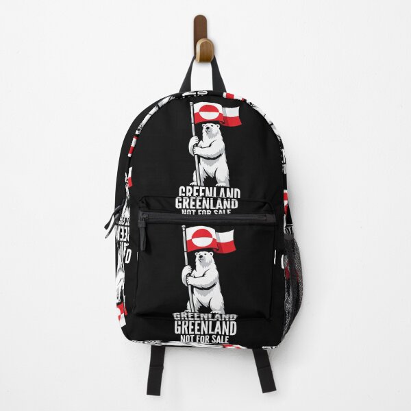 Item preview, Greenland Is Not For Sale Polar Bear Flag Design designed and sold by Ali-printshop.