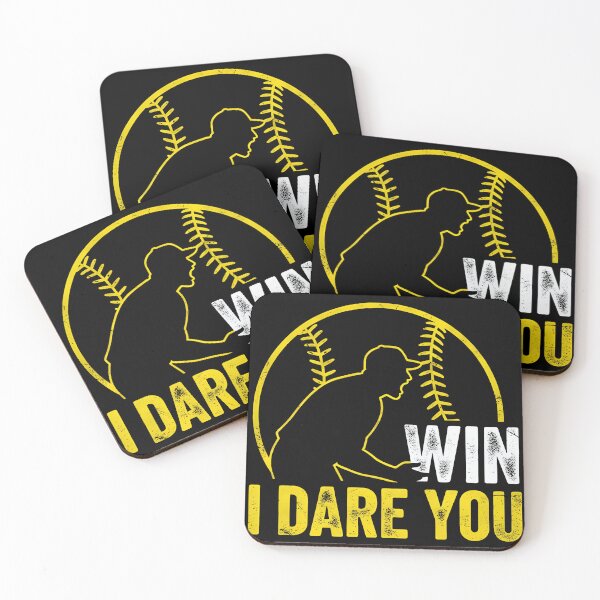 Item preview, Win I Dare You - Baseball Competitive Silhouette Art designed and sold by MANA-Goods.