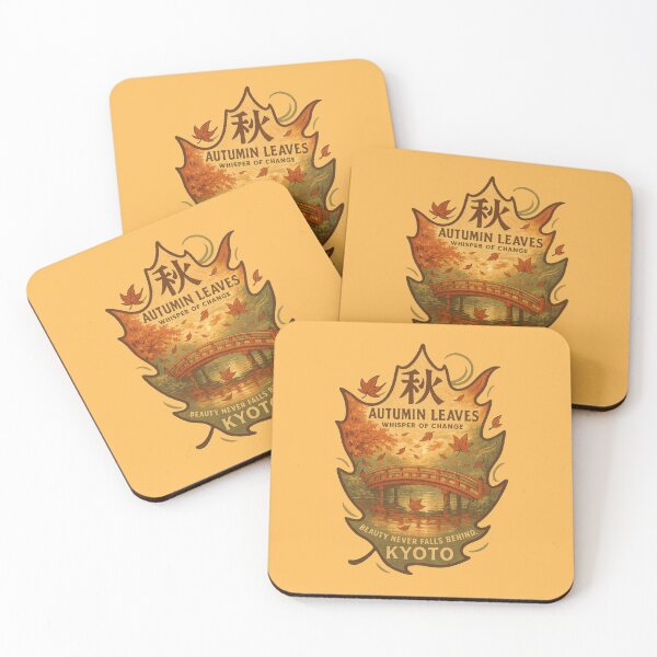 Item preview, Falling Leaves Paint Kyoto’s Calm designed and sold by EdvvinStudios.