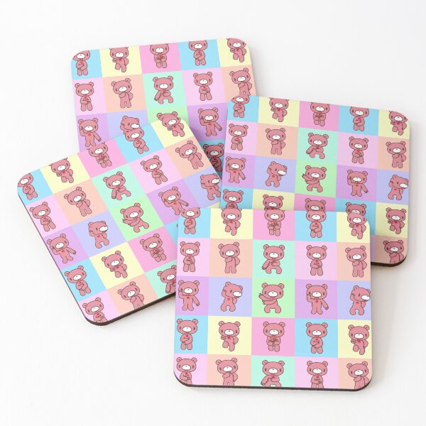 Item preview, Copy of Gloomy Bear Dance Seamless Pattern! Pastel Color Block designed and sold by Playful Patternz.