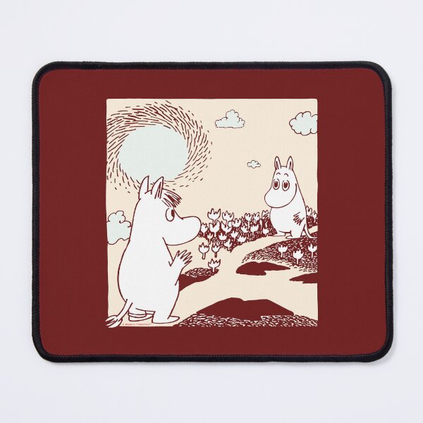 Item preview, Moomintroll & Snorkmaiden Waving Love designed and sold by MoominStore.