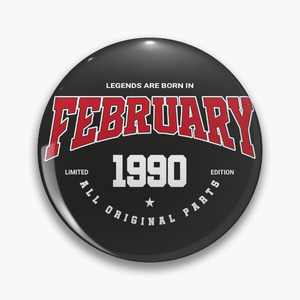 Item preview, February legends 1990 designed and sold by HB Shirts.
