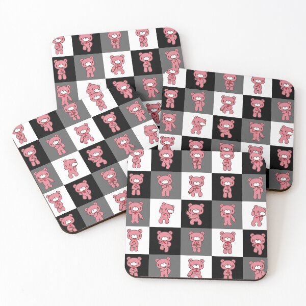 Item preview, Copy of Gloomy Bear Dance Seamless Pattern! Greyscale Color Block designed and sold by Playful Patternz.