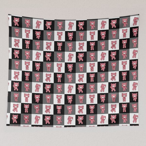 Item preview, Copy of Gloomy Bear Dance Seamless Pattern! Greyscale Color Block designed and sold by Playful Patternz.