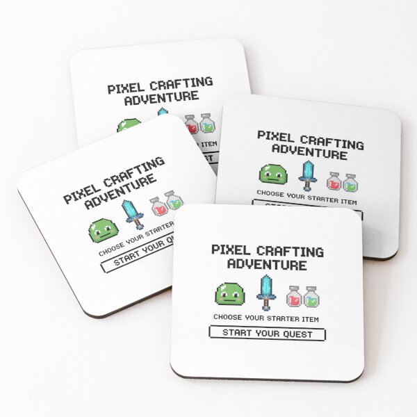 Item preview, Pixel Crafting Adventure: Choose Your Starter Item RPG Illustration designed and sold by Colorful-Garden.