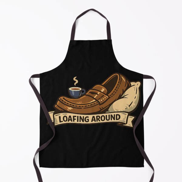 Item preview, Loafing Around Funny Shoe Bread Pun Relaxing Humor Design designed and sold by TeeTimeTreasure.