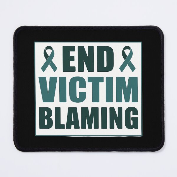 Item preview, End Victim Blaming Sexual Assault Awareness Ribbon designed and sold by gourpmerzihd.