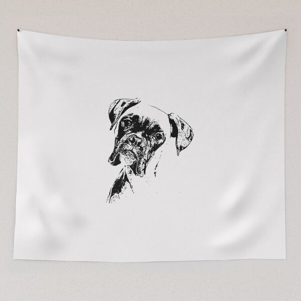 Item preview, Boxer Dog Face Product - Dog Lovers Boxer Dog Gift Design designed and sold by LynArt20.