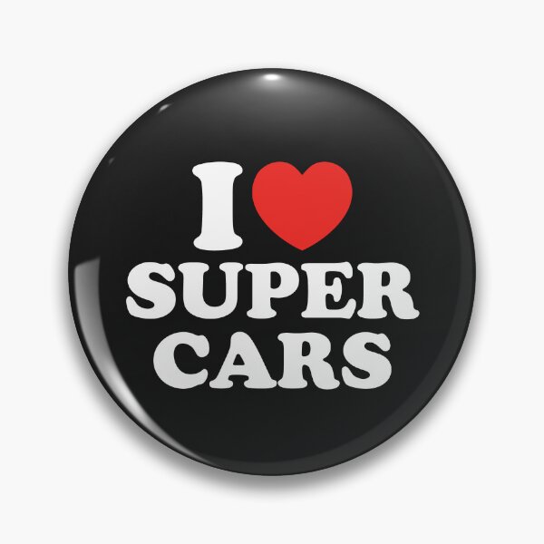 Item preview, I Love Super Cars designed and sold by shitpostee.