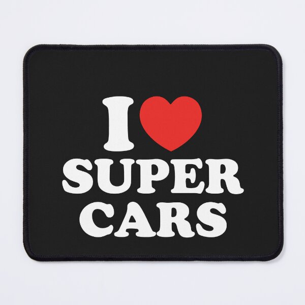 Item preview, I Love Super Cars designed and sold by shitpostee.