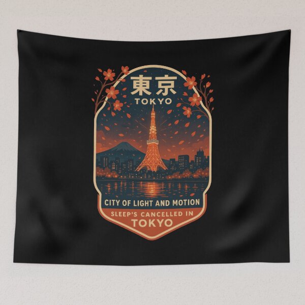 Item preview, Tokyo Nights Spark With Endless Motion designed and sold by EdvvinStudios.
