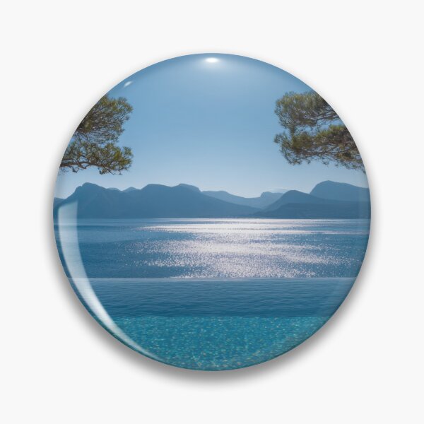 Item preview, Stunning view of water and mountains designed and sold by anytka.