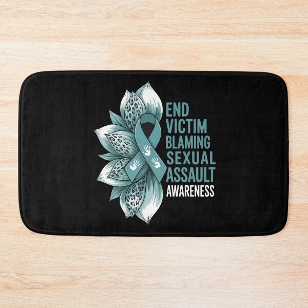 Item preview, End Victim Blaming Sexual Assault Awareness Ribbon Daisy designed and sold by gourpmerzihd.