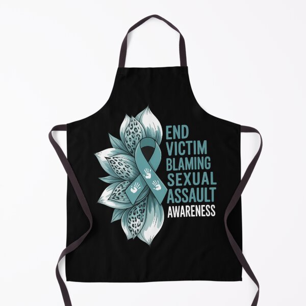 Item preview, End Victim Blaming Sexual Assault Awareness Ribbon Daisy designed and sold by gourpmerzihd.