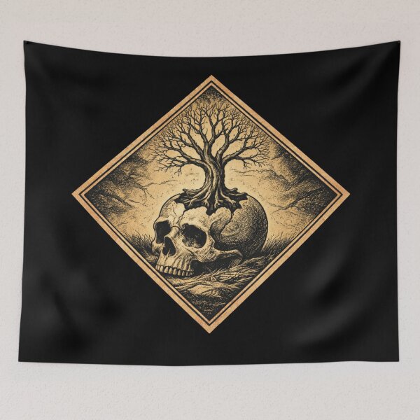 Item preview, Tree Growing From Skull designed and sold by Planetporridge.