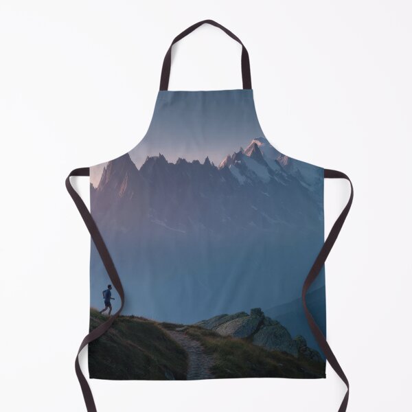Item preview, Hiker jogs dusk trail designed and sold by anytka.