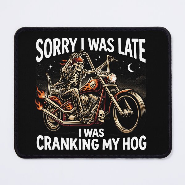 Item preview, Lone Rider at Night, Gift, Motorcycle, Skeleton designed and sold by Pixel4you.