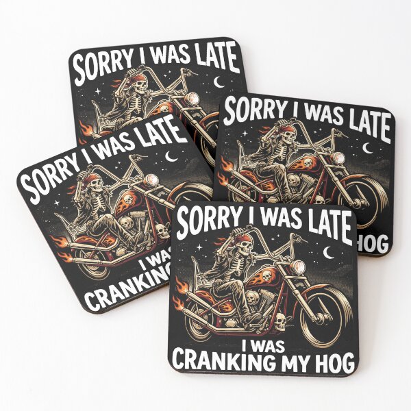 Item preview,  Lone Rider at Night, Gift, Motorcycle, Skeleton designed and sold by Pixel4you.