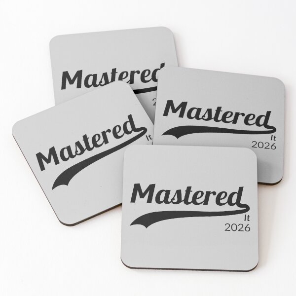 Item preview, Mastered It 2026 IV - Masters Graduation Gift designed and sold by Lemon Pepper.
