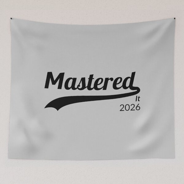 Item preview, Mastered It 2026 IV - Masters Graduation Gift designed and sold by Lemon Pepper.