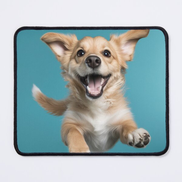 Item preview, Euphoric Leap: Dog's Joyful Jump designed and sold by anytka.
