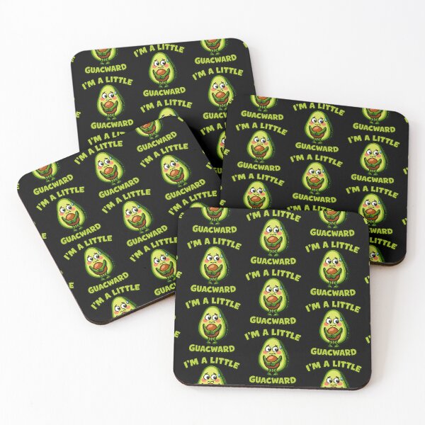 Item preview, Im A Little Guacward Funny Avocado Pun Cartoon Cute Humor Design designed and sold by TeeTimeTreasure.