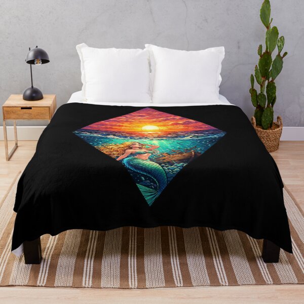 Item preview, Mermaid Sunset Art designed and sold by Planetporridge.