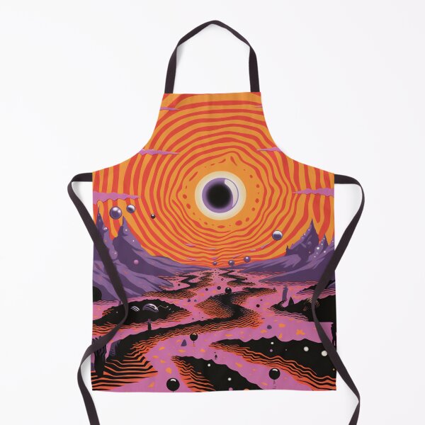 Item preview, Psychedelic landscape with black hole designed and sold by anytka.