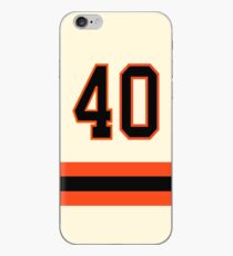 San Francisco Baseball - Cream Number 40 iPhone Case