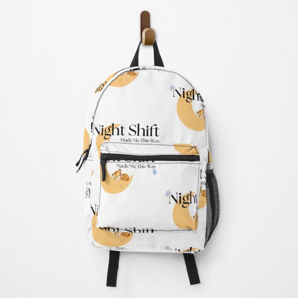 Item preview, Night Shift Made Me This Way – Funny Night Shift Nurse Quote designed and sold by Common Mood.