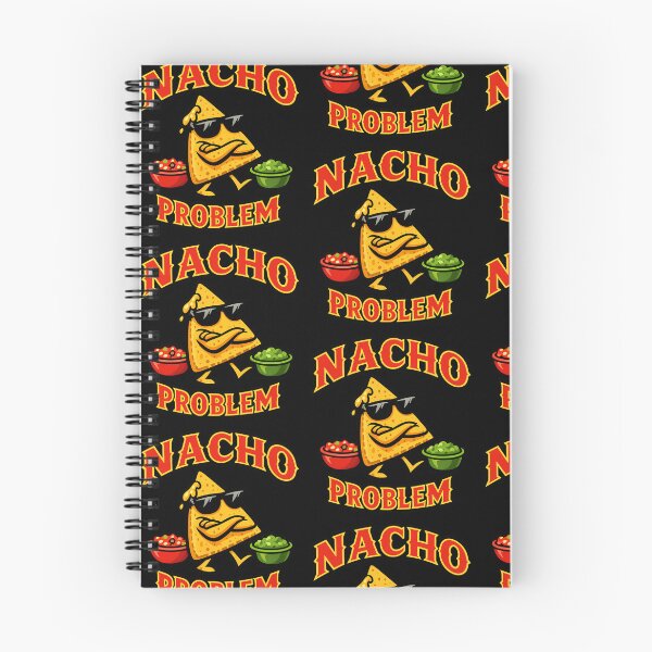 Item preview, Nacho Problem Funny Nachos Pun Cartoon Food Humor Design designed and sold by TeeTimeTreasure.