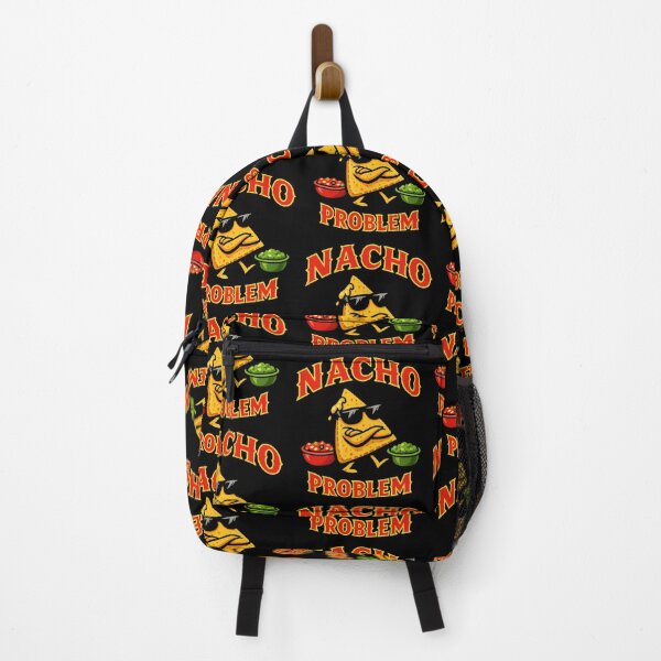 Item preview, Nacho Problem Funny Nachos Pun Cartoon Food Humor Design designed and sold by TeeTimeTreasure.