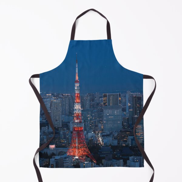 Item preview, Iconic Tokyo Tower Illuminated in Night Cityscape designed and sold by Tonkladesigns.