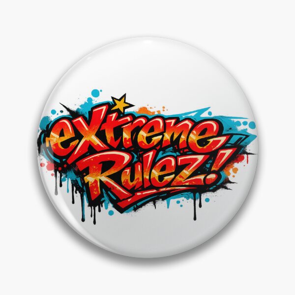 Item preview, Extreme Rulez Graffiti Art – Bold Urban Street Typography Design designed and sold by GarnerSupplyCo.