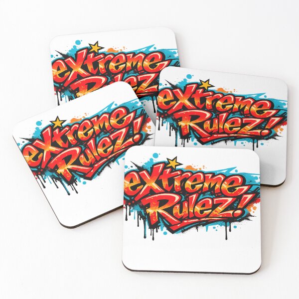 Item preview, Extreme Rulez Graffiti Art – Bold Urban Street Typography Design designed and sold by GarnerSupplyCo.