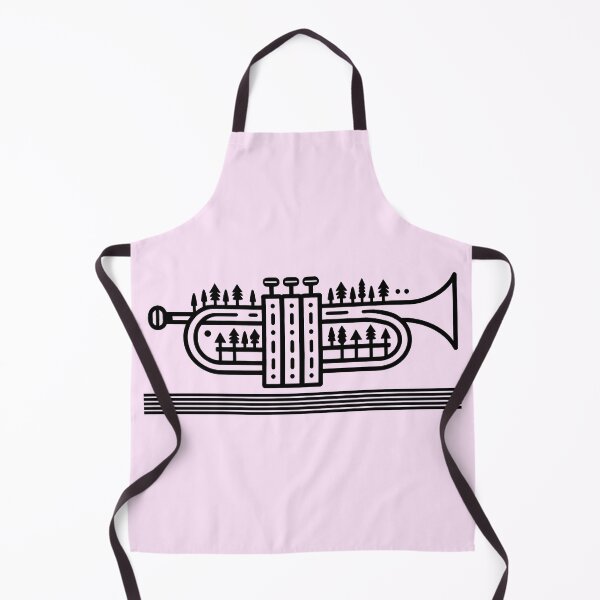 Item preview, Trumpet Nature to City Music Art designed and sold by DrawDrip.