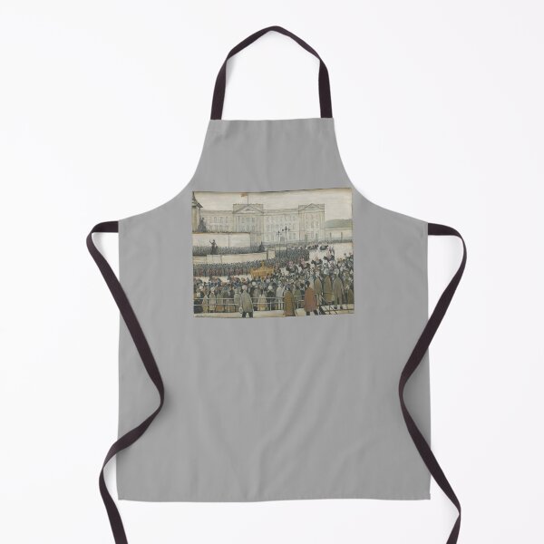 Item preview, The Procession Passing the Queen Victoria Memorial, Coronation (1953) by L S Lowry designed and sold by MoMoJaJa.
