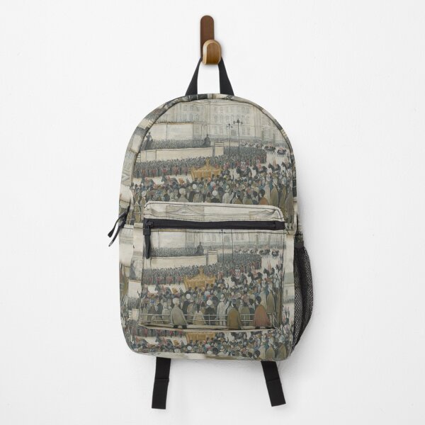 Item preview, The Procession Passing the Queen Victoria Memorial, Coronation (1953) by L S Lowry designed and sold by MoMoJaJa.