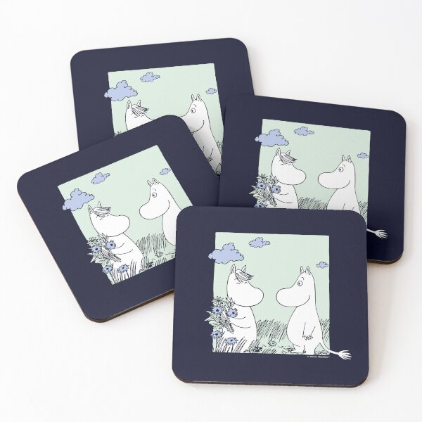 Item preview, Moomintroll & Snorkmaiden Love Flower Picking designed and sold by MoominStore.