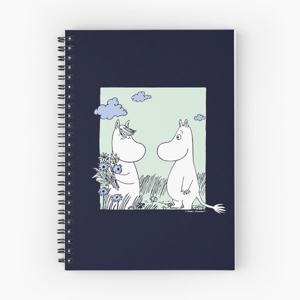 Item preview, Moomintroll & Snorkmaiden Love Flower Picking designed and sold by MoominStore.