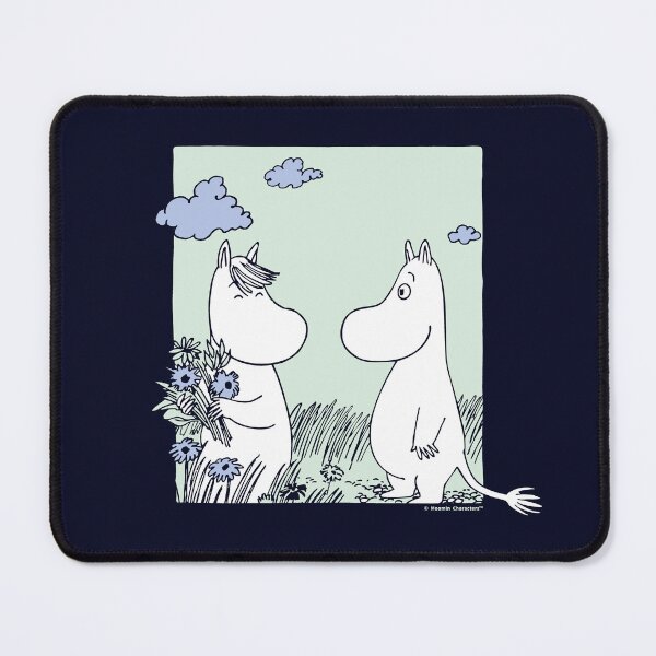 Item preview, Moomintroll & Snorkmaiden Love Flower Picking designed and sold by MoominStore.
