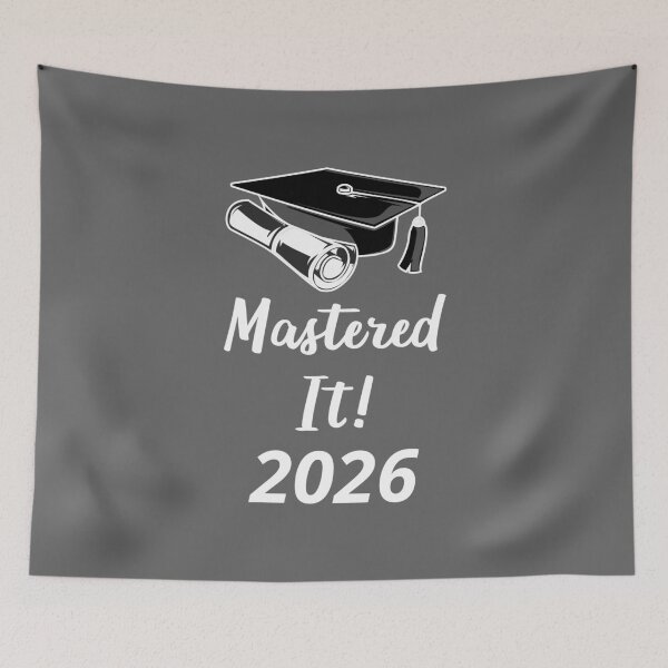 Item preview, Mastered It 2026 IV - Masters Graduation Gift designed and sold by Lemon Pepper.